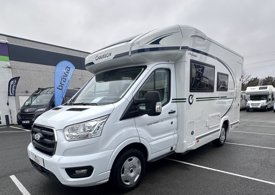 camping car CHAUSSON 650 FIRST LINE mod&egrave;le 2025